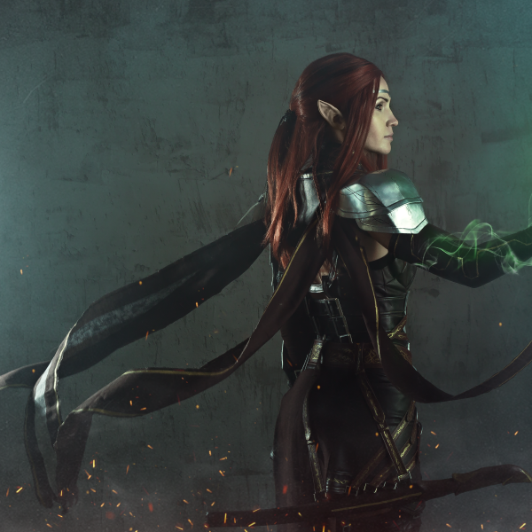 teso, cosplaygirl, elder scrolls, bethesda, altmer, high elf