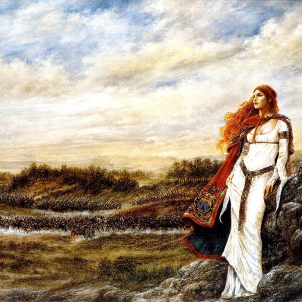 ginger, luis royo, fatnasy, medival, art