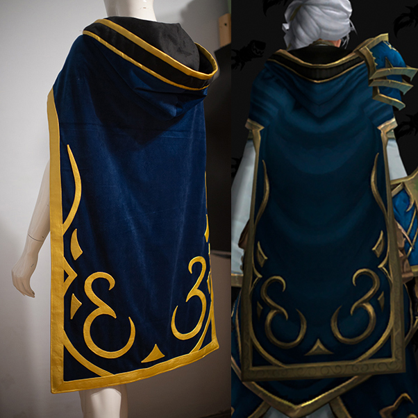 Create a cloak for new Jaina from World of Warcraft: Battle for Azeroth!